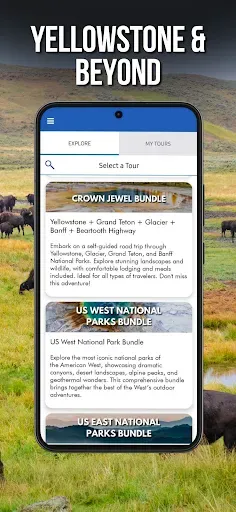 Скриншот 5 — Yellowstone & Grand Teton Tour