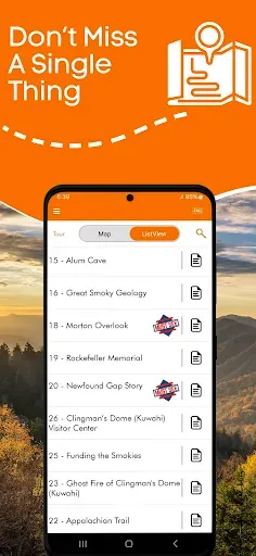 Скриншот 4 — Great Smoky Mountains GPS Tour