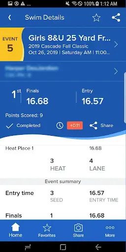 Скриншот 5 — Meet Mobile: Swim