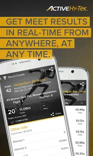 Скриншот 1 — Track Meet Mobile