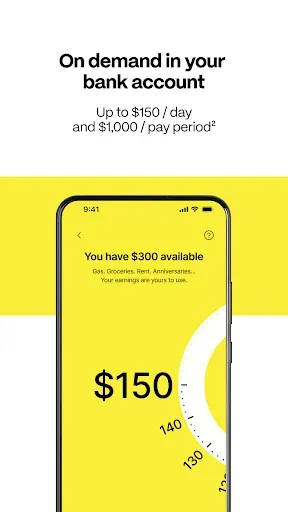 Скриншот 4 — EarnIn: Why Wait for Payday?
