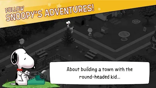 Скриншот 1 — Snoopy's Town Tale CityBuilder