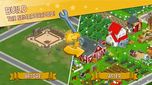 Скриншот 2 — Snoopy's Town Tale CityBuilder