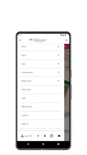Скриншот 2 — Forever52 - Cosmetic Products
