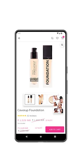 Скриншот 4 — Forever52 - Cosmetic Products