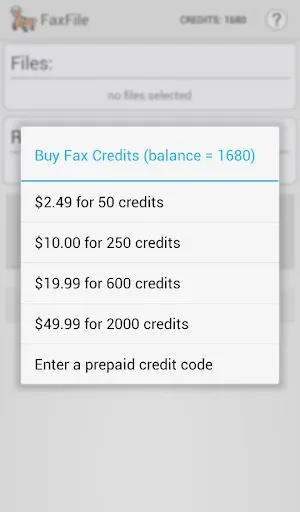 Скриншот 5 — FaxFile - Send Fax from phone