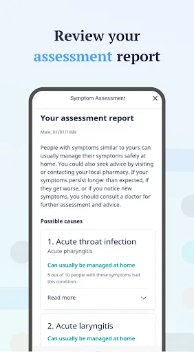 Скриншот 4 — Ada - your health portal