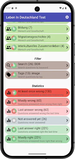 Скриншот 2 — Leben In Deutschland Test