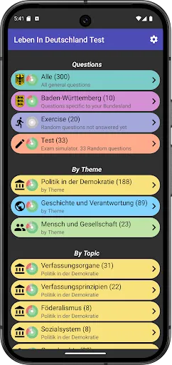 Скриншот 5 — Leben In Deutschland Test