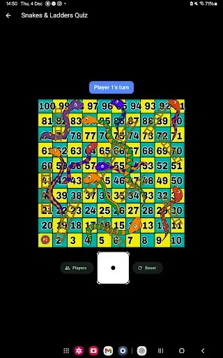 Скриншот 5 — Snakes & Ladders Quiz