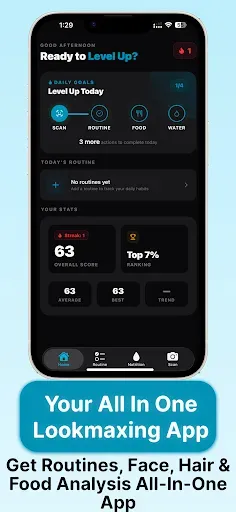 Скриншот 2 — LooksLab - AI glowup coach