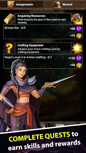 Скриншот 4 — Duels RPG - Craft And Slash