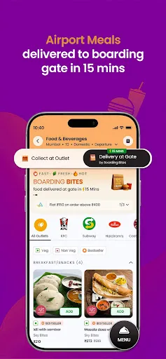 Скриншот 3 — Adani OneApp: For Smart Travel
