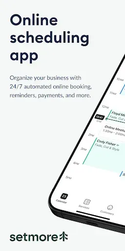 Скриншот 1 — Setmore Appointment Scheduling