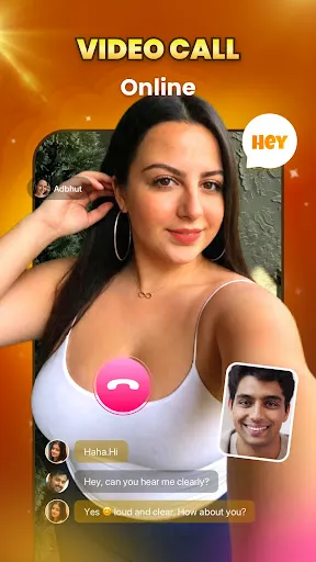 Скриншот 2 — Adbhut - video call with her