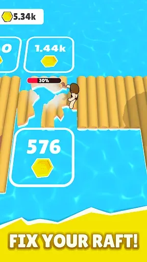 Скриншот 6 — Raft Life - Build, Farm, Stack