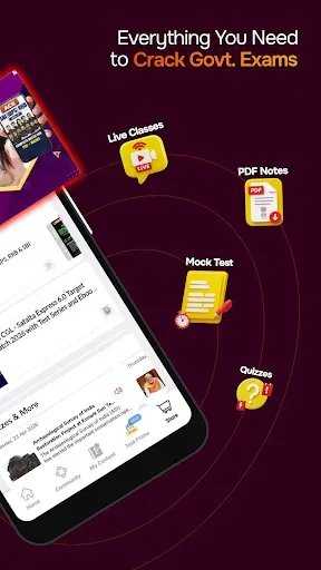 Скриншот 3 — Adda247: Govt Exam Prep App