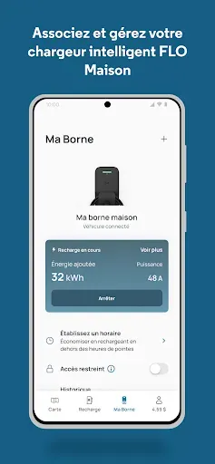 Скриншот 2 — FLO Recharge Électrique