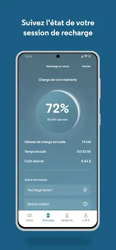 Скриншот 3 — FLO Recharge Électrique
