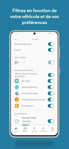 Скриншот 5 — FLO Recharge Électrique