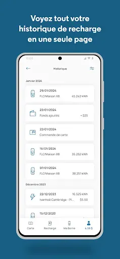 Скриншот 8 — FLO Recharge Électrique