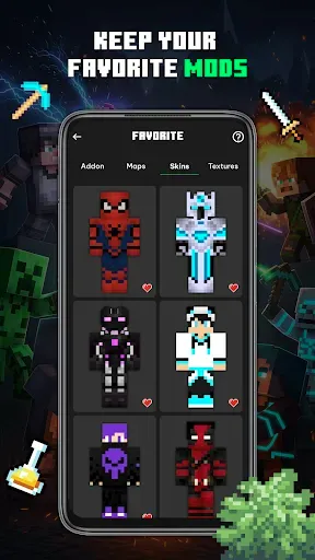 Скриншот 5 — Addon Mods For Minecraft PE