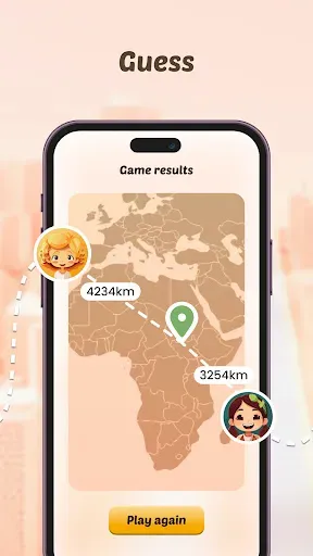 Скриншот 5 — Where Am I? - GeoGuess Game