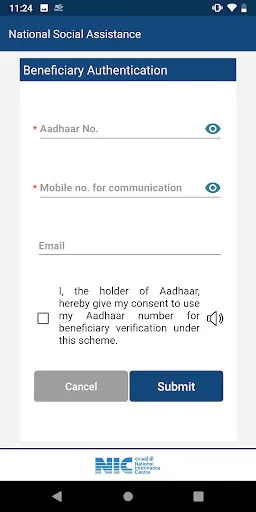 Скриншот 3 — Beneficiary Satyapan App - BSA
