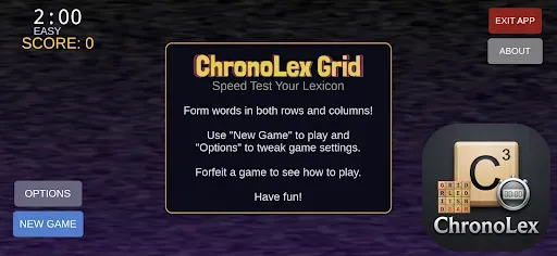 Скриншот 1 — ChronoLex Grid
