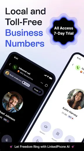 Скриншот 1 — Linked Phone Business Number
