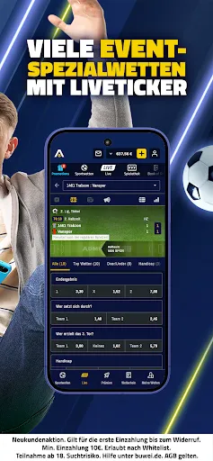 Скриншот 4 — AdmiralBet Sportwetten