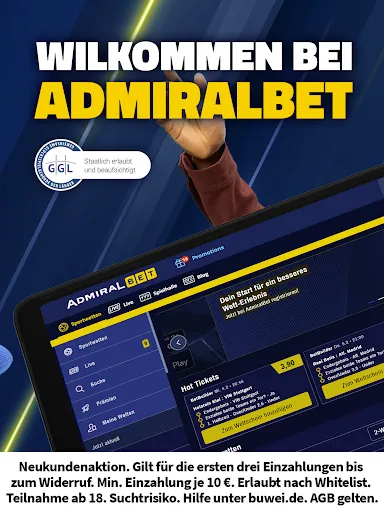 Скриншот 7 — AdmiralBet Sportwetten