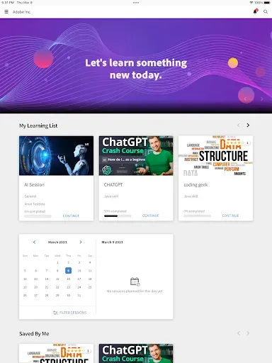 Скриншот 5 — Adobe Learning Manager