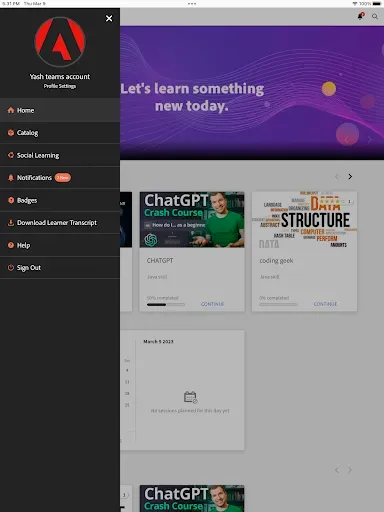 Скриншот 6 — Adobe Learning Manager