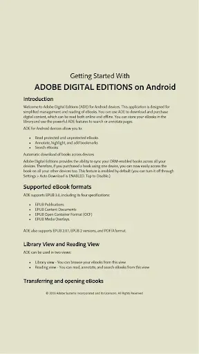 Скриншот 2 — Adobe Digital Editions