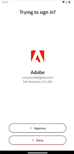 Скриншот 4 — Adobe Account Access