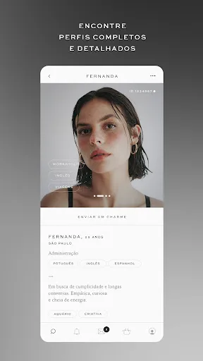 Скриншот 3 — adopte - app de relacionamento