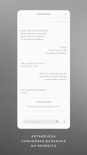 Скриншот 4 — adopte - app de relacionamento