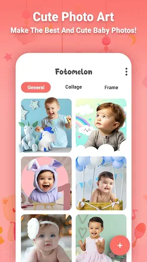 Скриншот 4 — Fotomelon: Baby Photo Editor