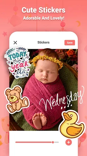 Скриншот 8 — Fotomelon: Baby Photo Editor