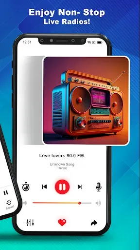 Скриншот 2 — Doozy Radio: Live AM FM Radio
