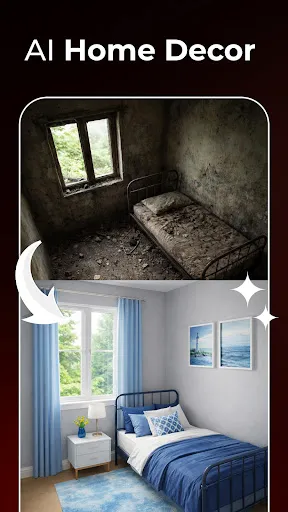 Скриншот 1 — Picshiner - AI Photo Editor