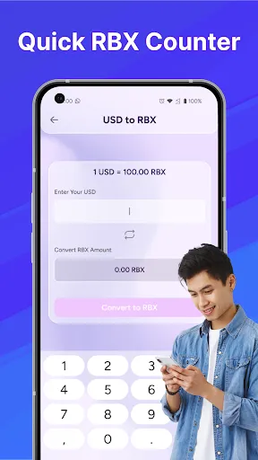 Скриншот 1 — RBX Counter - Get Rbux Calc