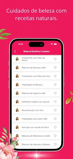 Скриншот 2 — Beleza Estética Caseira