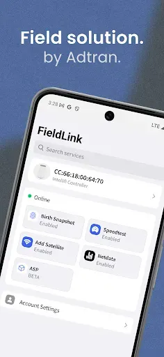 Скриншот 1 — FieldLink by Adtran®