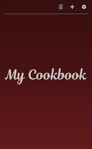 Скриншот 1 — My Cookbook