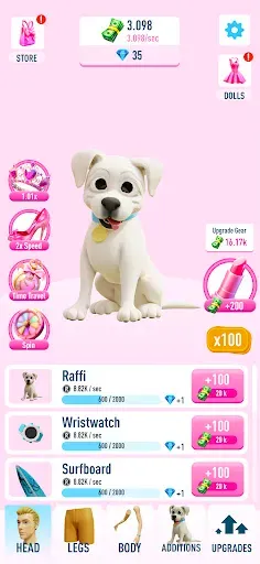 Скриншот 5 — Idle Doll maker — girl games