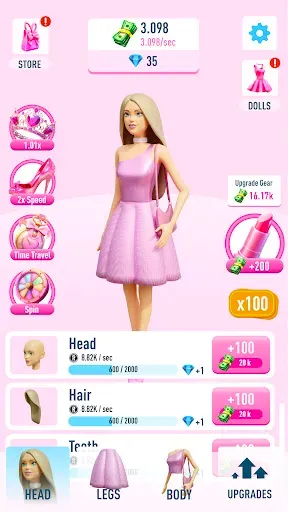 Скриншот 6 — Idle Doll maker — girl games