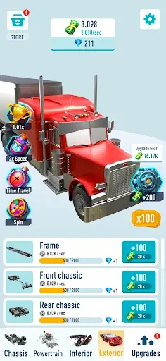 Скриншот 1 — Idle Truck — 3D simulator game