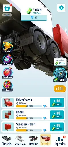 Скриншот 4 — Idle Truck — 3D simulator game